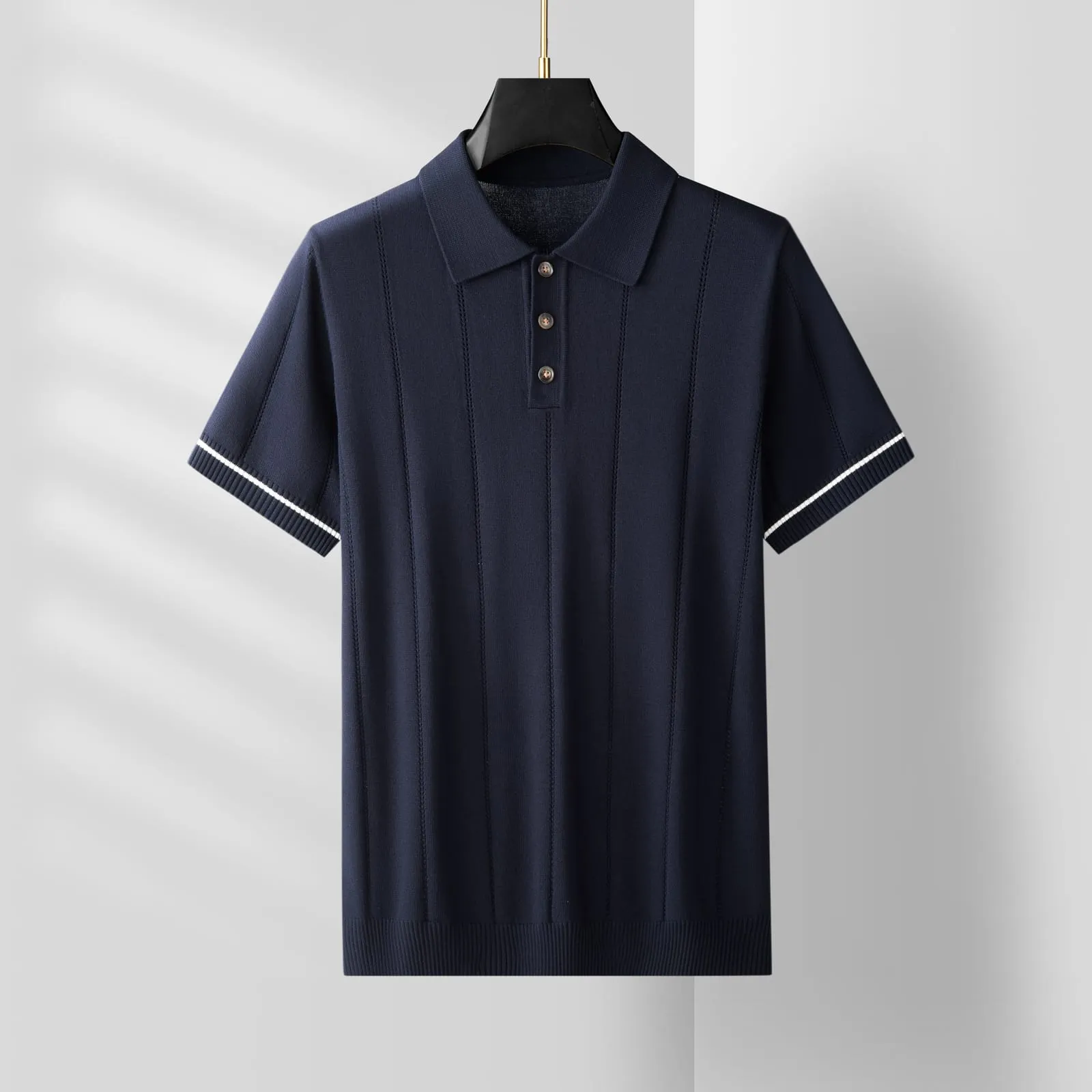 Dolomiti Knit Tee — men's knit tee by ArcticKnit
