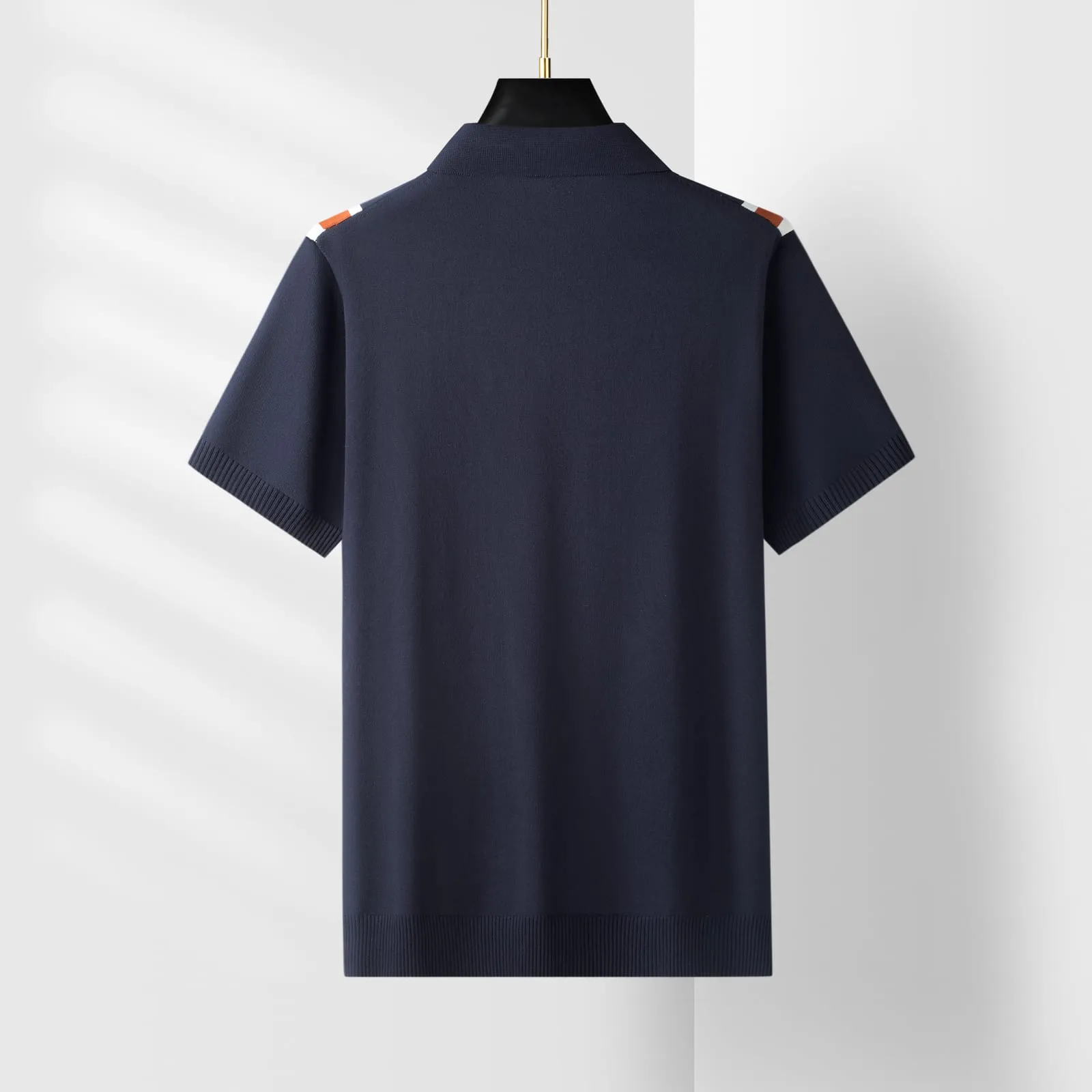 Nordkapp Knit Tee — Dark Navy (view 2)