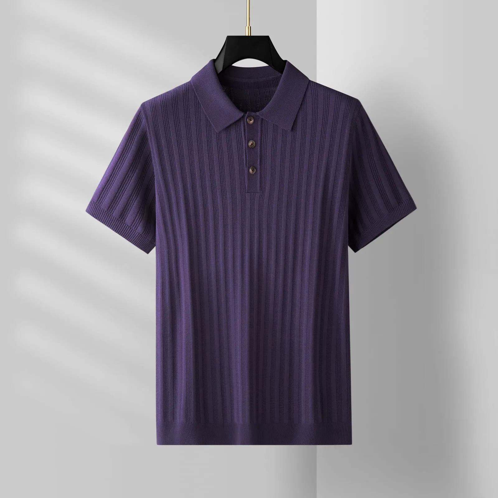 Courmayeur Knit Tee — men's knit tee by ArcticKnit